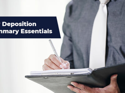 Key Deposition Summary Essentials